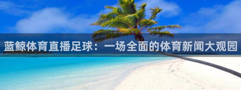 蓝鲸体育直播足球：一场全面的体育新闻大观园